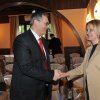 Ljiljana Stojanović direktor STUP Vršac, predsednik skupštine akcionara Srbijatransporta i Goran Aleksić